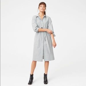 Club Monaco Stripe Shirt Dress